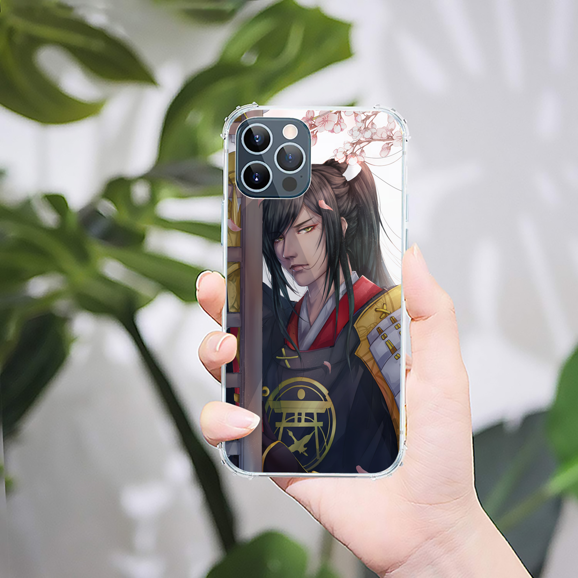 （画像用） 刀剣乱舞 Touken Ranbu 【iPhone 12シリーズ対応】透明スマホケース（クリアソフトケース）
